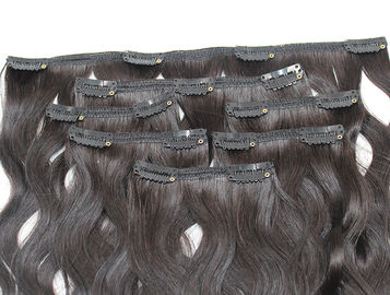 Китай Расчесывайте легко зажим в естественных расширениях волос, белокурый зажим 8А в расширениях волос поставщик