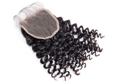 Китай Оживленное закрытие фронта шнурка человеческих волос черноты 100 продолжительное без узлов или вош поставщик
