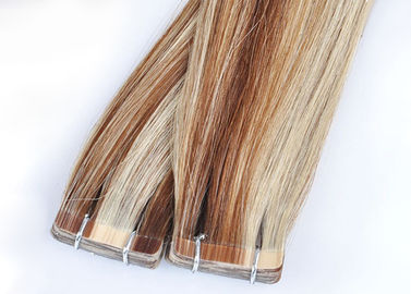 Китай Прямая лента в расширениях человеческих волос, двойная лента темного Брауна рассвета в расширениях волос поставщик