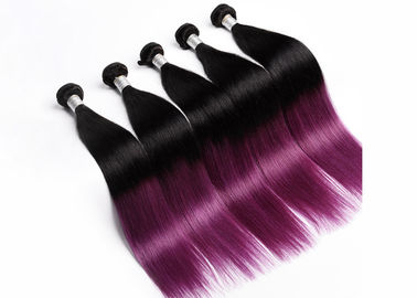 Китай Пурпурные расширения человеческих волос Ремы, отсутствие линяя расширений волос 100г Ремы поставщик