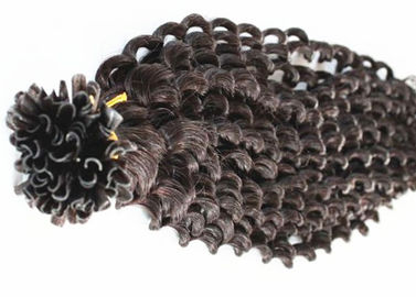 Китай Жизнерадостные Пре скрепленные курчавые расширения человеческих волос можно выправить 8 до 40 дюймов поставщик