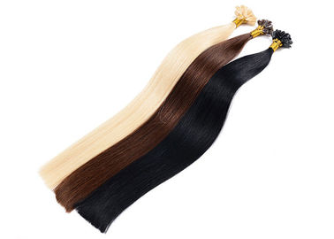 Китай Нарисованные двойником Пре скрепленные расширения волос, Пре скрепленные индийские расширения волос для чернокожих женщин поставщик