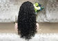 Хигх-денситы человеческие парики фронта шнурка, естественные парики фронта шнурка человеческих волос черноты волосяного покрова поставщик