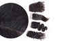 Оживленное закрытие фронта шнурка человеческих волос черноты 100 продолжительное без узлов или вош поставщик